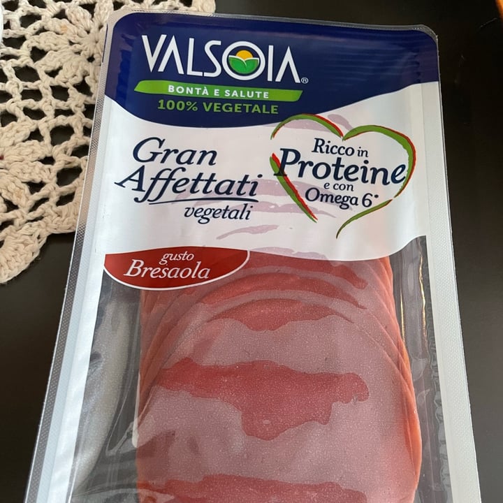 review photo of Valsoia Gran Affettati Vegetali Gusto Bresaola shared by @chiaraan on 25 Apr 2022 - review