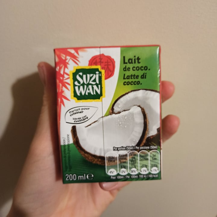 review photo of Suzi Wan Latte di noce di cocco shared by @martinalu on 08 Apr 2022 - review