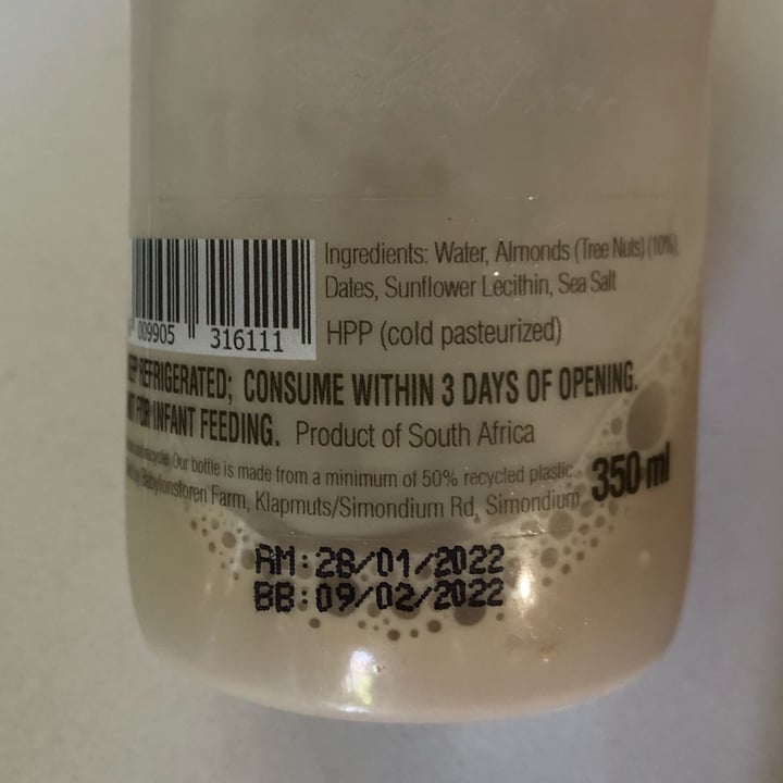 review photo of Babylonstoren Almond Milk + Date shared by @ellaaaa on 08 Feb 2022 - review