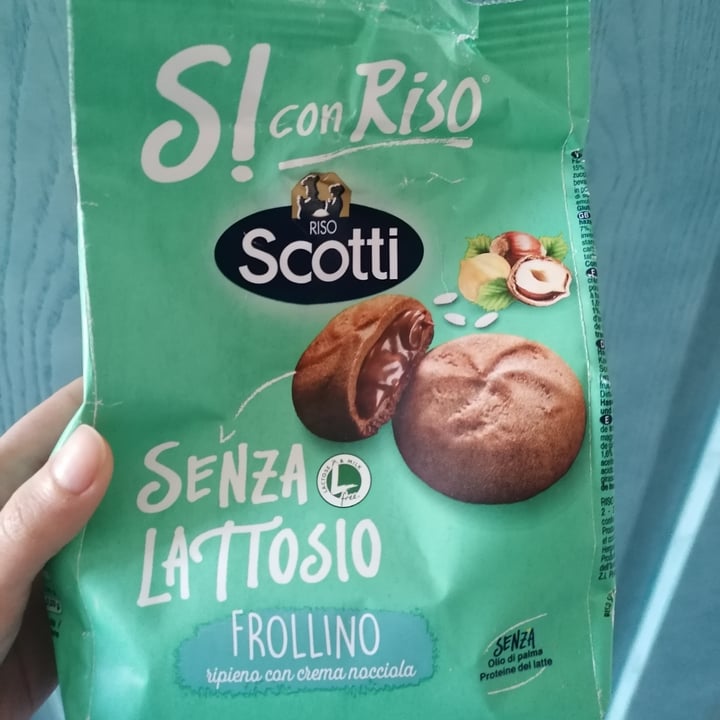 photo of Riso Scotti Frollini Con Crema Nocciole shared by @liviamod on  07 Jul 2022 - review