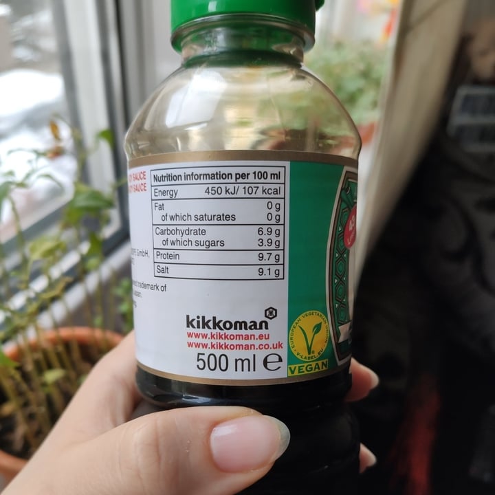 photo of Kikkoman Soy sauce less salt shared by @flouredfingers on  11 Mar 2021 - review