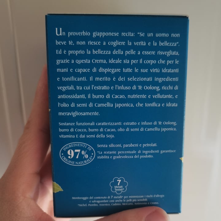 review photo of L' Erbolario Lodi Crema Corpo & Mani Foglie di Tè shared by @giuuuls on 20 Jun 2022 - review