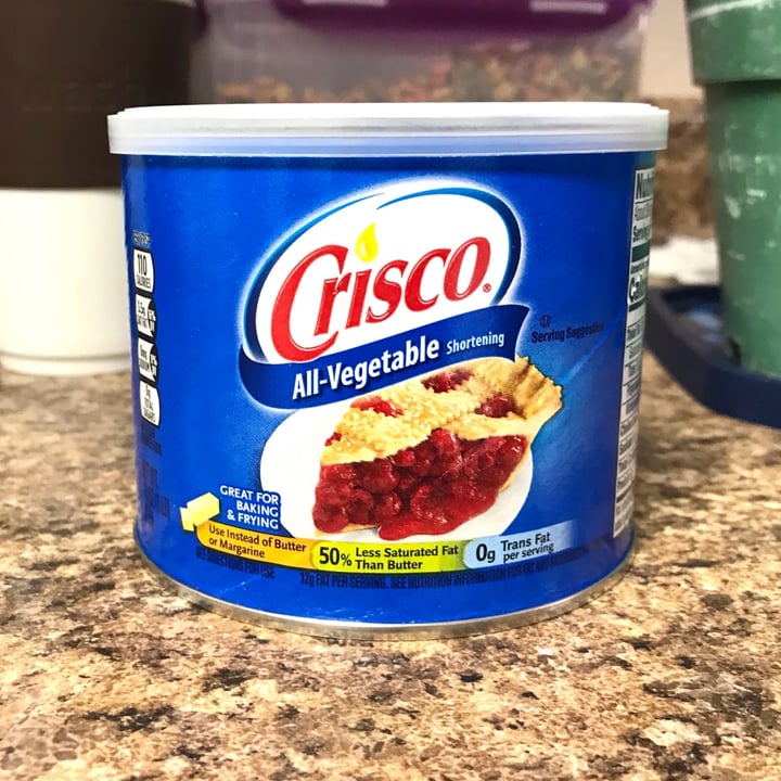 photo of Crisco All vegetable shortening shared by @oddish on  20 Nov 2021 - review