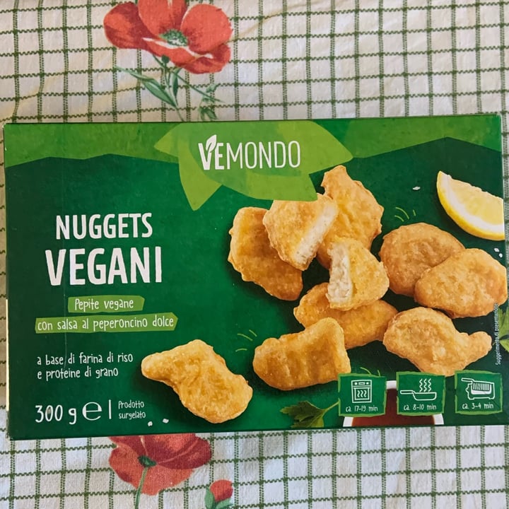 photo of Vemondo Nuggets Vegani (Pepite Vegane con Salsa al Peperoncino Dolce) shared by @gaiasct on  27 Sep 2022 - review