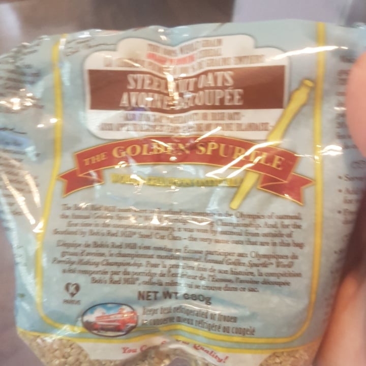 photo of Bob's Red Mill Organic Old Fashioned Steel Cut Oats shared by @heatherlydss on  30 Jun 2021 - review