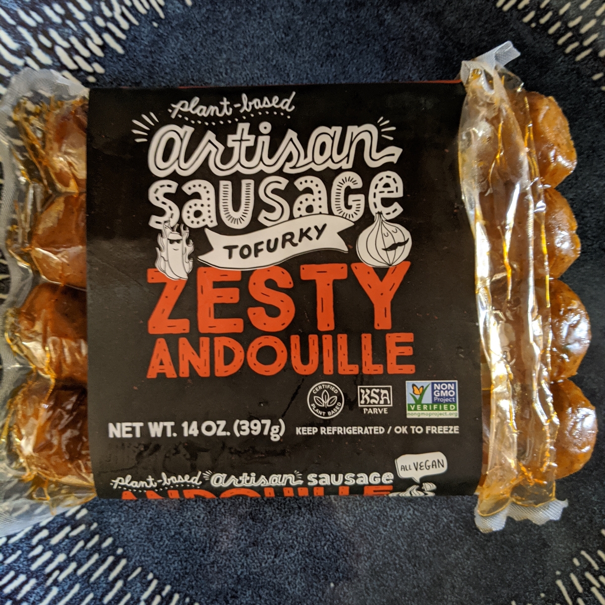 Spicy Andouille Artisan Sausage from Field Roast - Vegan Product ...
