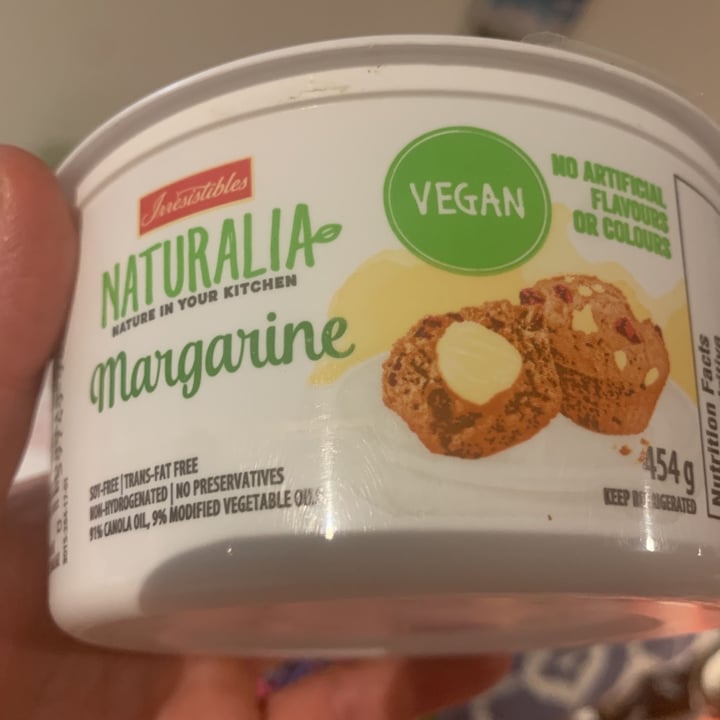 photo of Irresistibles Naturalia margarine shared by @alexdahl on  22 Jun 2021 - review
