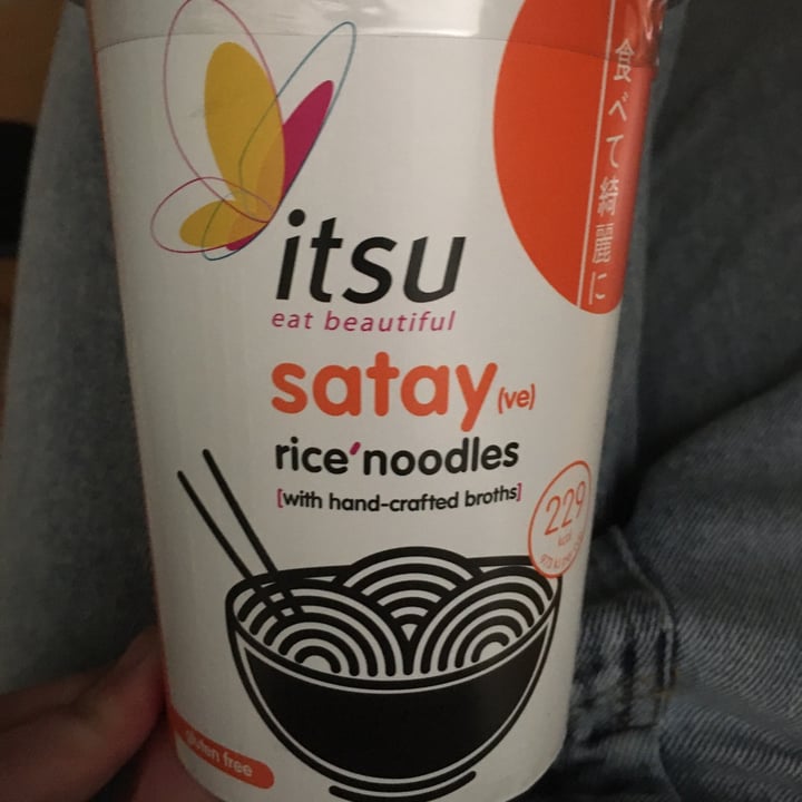 photo of itsu Satay rice noodles shared by @beckydied on  26 May 2020 - review