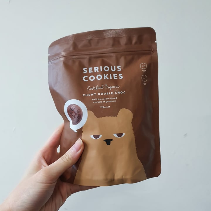 review photo of Serious Food Co. Chewy Double Choc Cookies shared by @mavv1 on 08 Jan 2021 - review