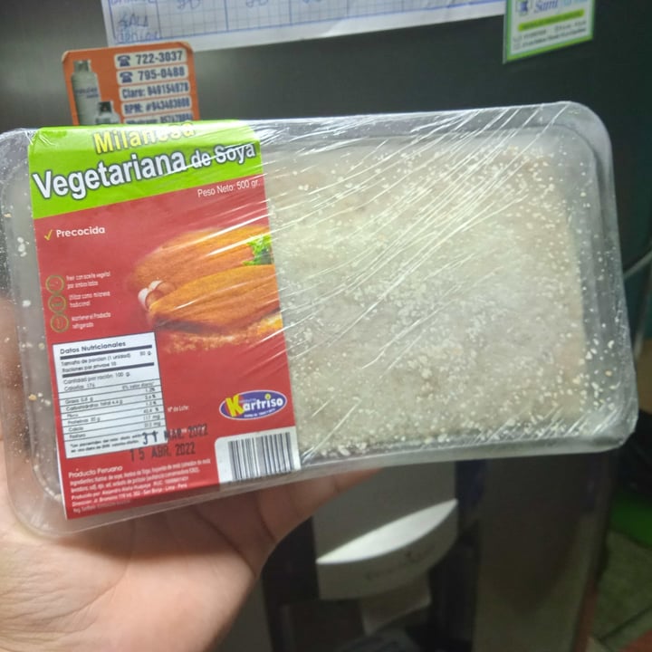 photo of Katriso Milanesa de soya shared by @alexazz on  10 Apr 2022 - review