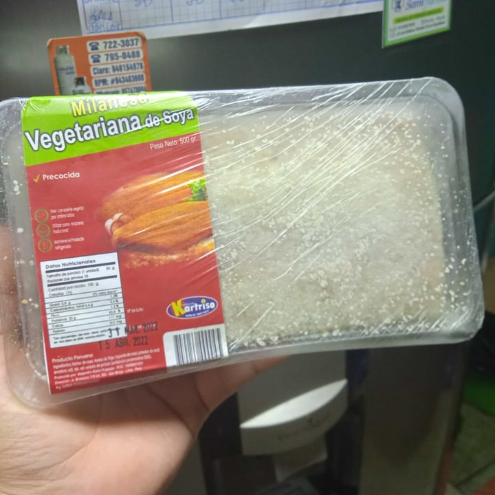 review photo of Katriso Milanesa de soya shared by @alexazz on 10 Apr 2022 - review