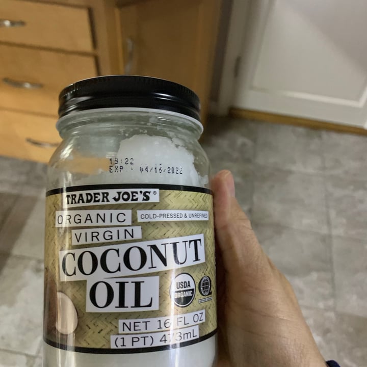 review photo of Trader Joe's Organic Virgin Coconut Oil shared by @bernie17 on 31 Dec 2020 - review