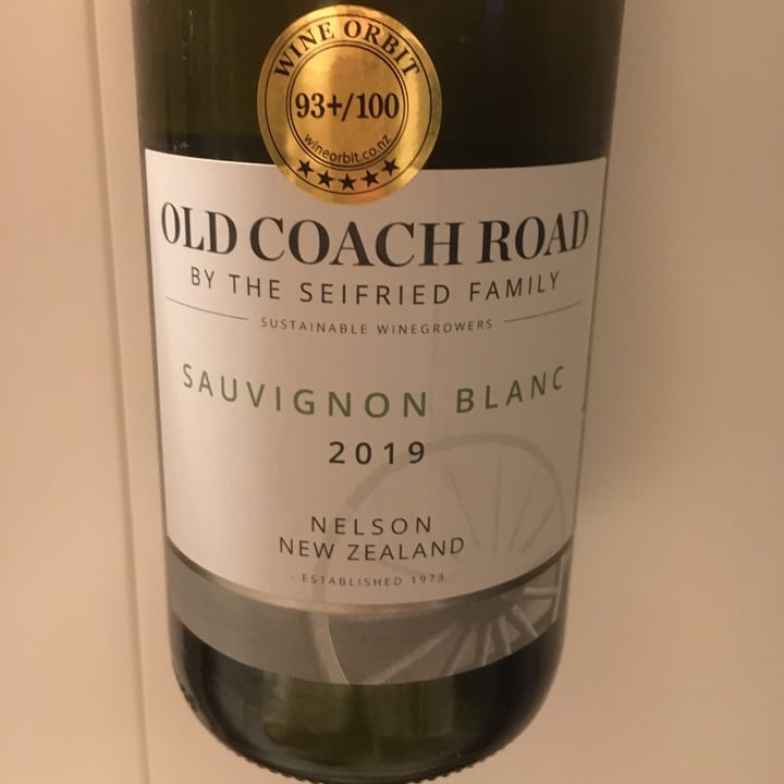 photo of Seifried Winery Old Coach Road Sauvignon Blanc shared by @highcarbplantfood on  20 Nov 2020 - review