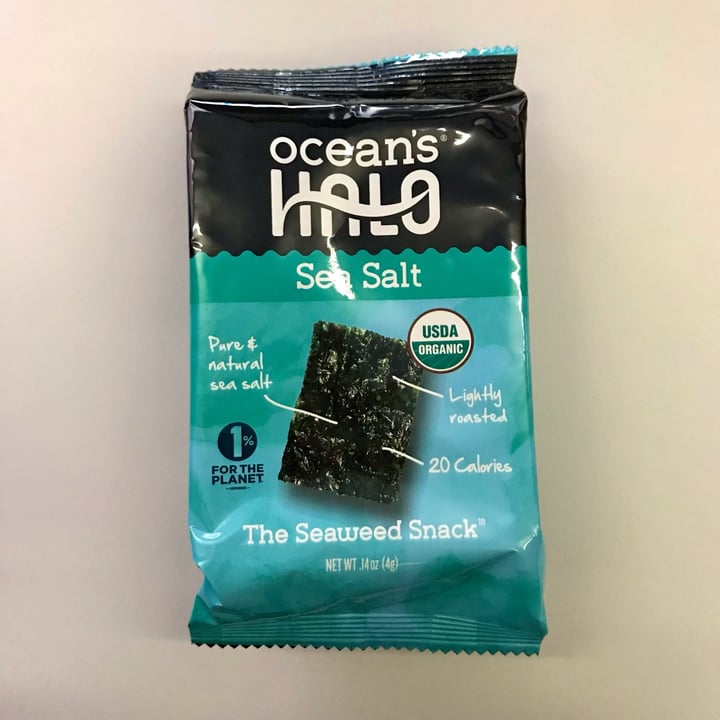 photo of Ocean's Halo Sea Salt Seaweed Snack shared by @kyu on  19 Oct 2022 - review