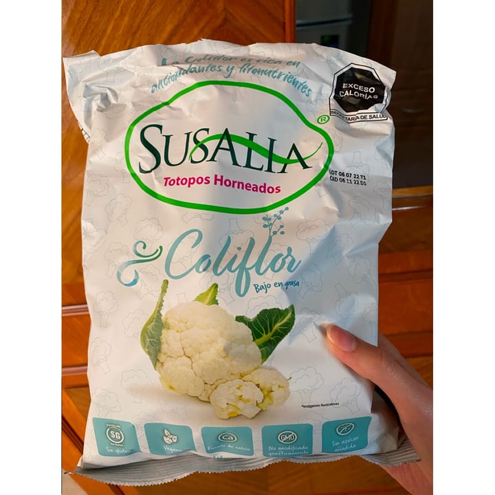 review photo of Susalia Totopos Horneados de Coliflor shared by @annacondobleene on 09 Aug 2022 - review