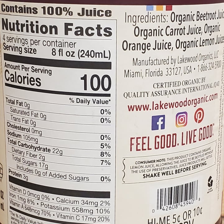 Lakewood organic beet juice cheap