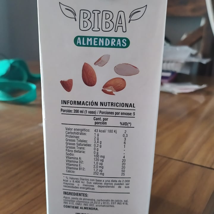 review photo of Biba Leche De Almendras Sin Azúcar shared by @agustina99 on 13 Jun 2022 - review