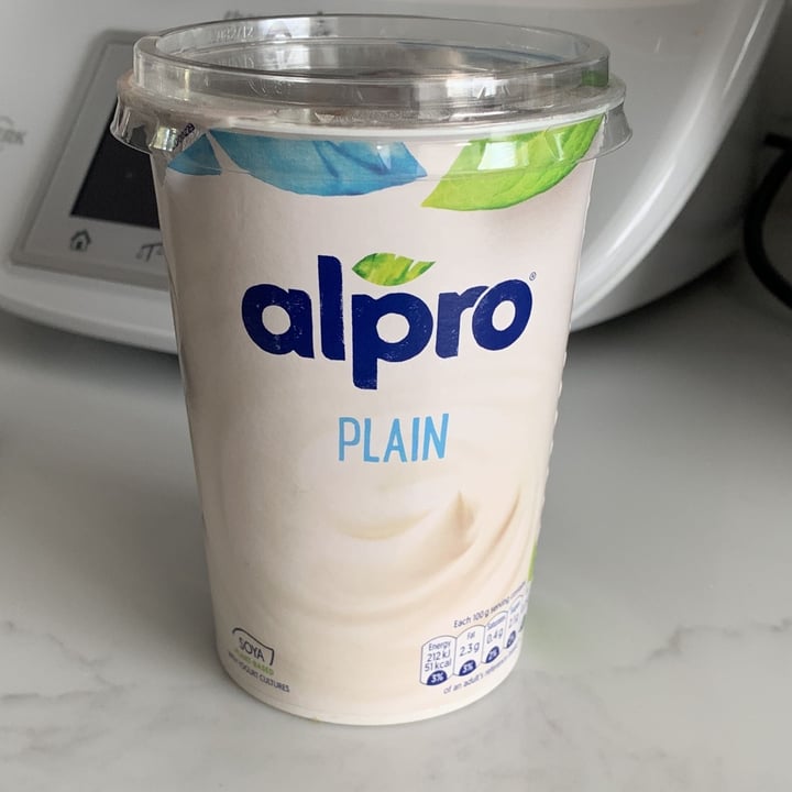 photo of Alpro Plain  shared by @lamaryvegana on  04 Oct 2021 - review