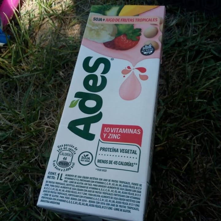 photo of Ades Leche de Soja sabor Frutas Tropicales shared by @elnnatar on  12 Dec 2020 - review