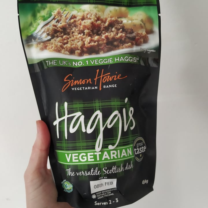 photo of Simon Howie Vegetarian Haggis shared by @catsronaut on  26 Jan 2021 - review