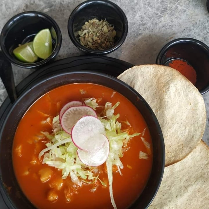 photo of Vexican Grill pozole shared by @bettyska on  30 Jul 2022 - review