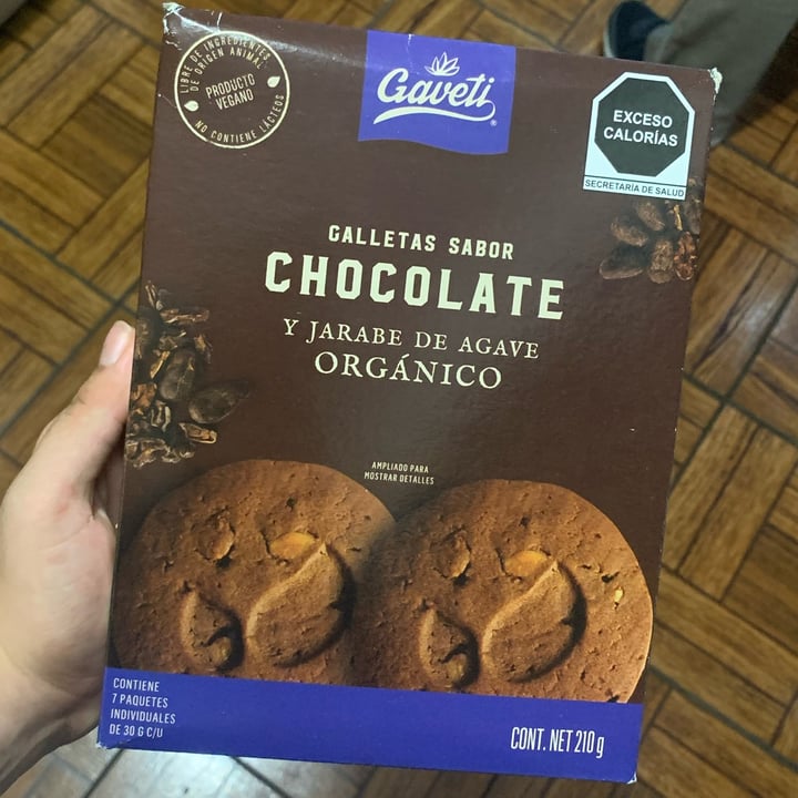 photo of Gaveti Galletas de Chocolate Y Jarabe De Agave Orgánico  shared by @alcala14 on  03 Jan 2022 - review