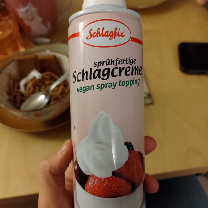 photo of Schlagfix Sprühfertige Schlagcreme shared by @ilablabla on  21 Nov 2022 - review