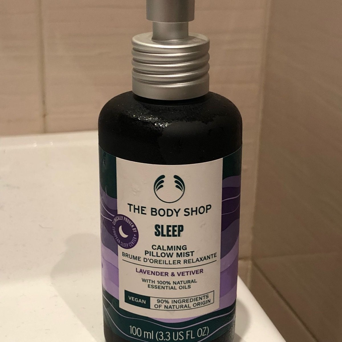 The Body Shop Sleep - Calming Pillow Mist (Lavender & Vetiver) Review |  abillion