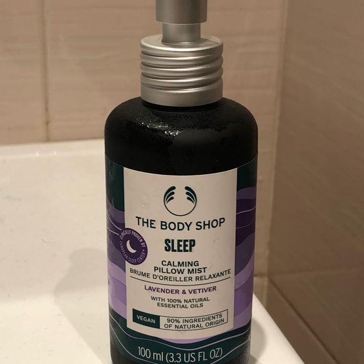 review photo of The Body Shop Sleep - Calming Pillow Mist (Lavender & Vetiver) shared by @nemo3832 on 15 Apr 2022 - review