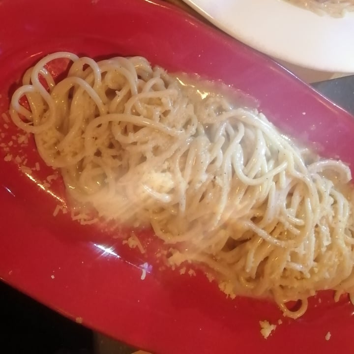 review photo of Buddy Italian Restaurant Cafè Cacio e pepe vegan shared by @ginn on 21 Jul 2022 - review