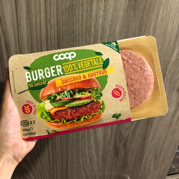 photo of Coop Burger 100% vegetali Sucoso & Gustoso  shared by @dariadanilowska on  24 Jun 2022 - review