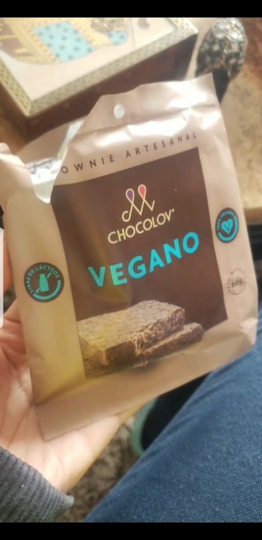 photo of Chocolove Brownie Artesanal Vegano shared by @locabra1 on  17 Sep 2019 - review
