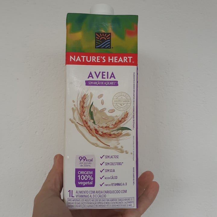 photo of Nature's Heart Leite de Aveia shared by @heltonbf on  08 May 2022 - review