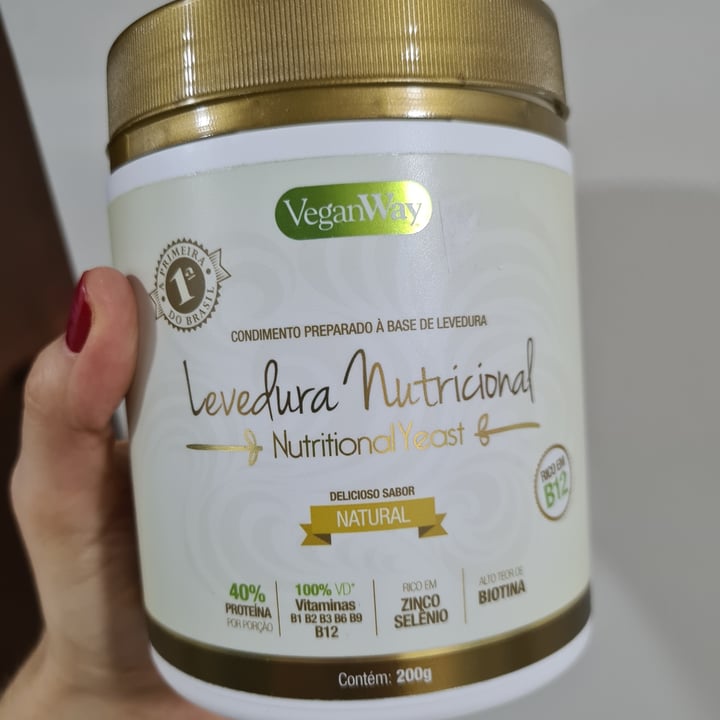photo of VeganWay Nutritional yeast levedura nutricional shared by @nathaliab on  28 Apr 2022 - review