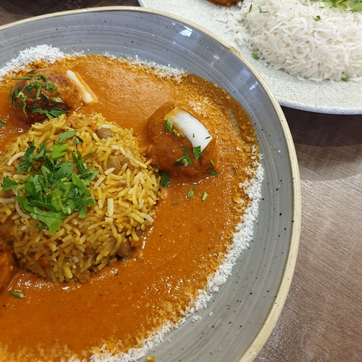 review photo of In-Dish Mughlai Beetroot Kofta shared by @veganfindsaustria on 20 Jun 2020 - review