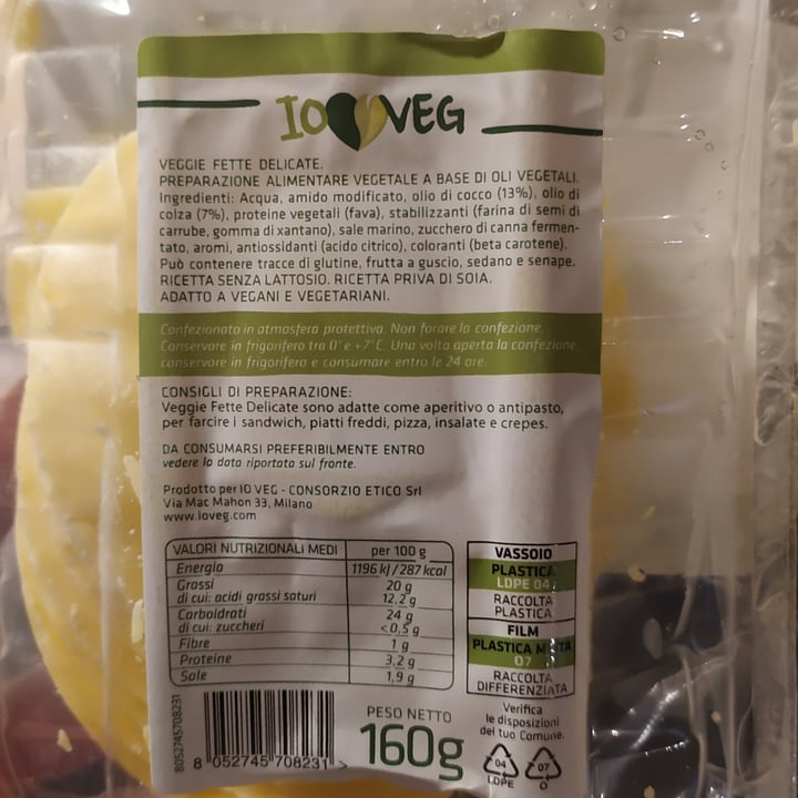 photo of ioVEG Veggie Fette Delicate shared by @lallicap on  06 May 2022 - review