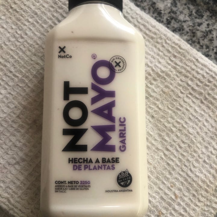 photo of NotCo Not Mayo Garlic shared by @melodyglik on  23 Aug 2021 - review