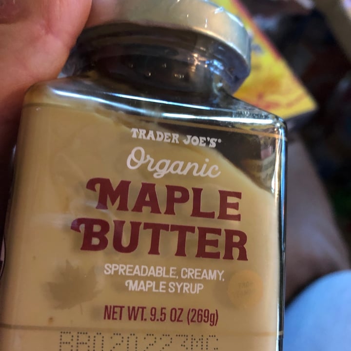 photo of Trader Joe's Organic Maple butter shared by @allycat38 on  08 Oct 2021 - review