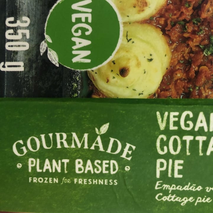 photo of Gourmade Plant Based Vegan Cottage Pie shared by @rufusandco on  21 Oct 2021 - review