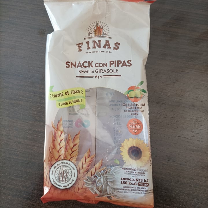 photo of finas snack Con Pipas shared by @chetorda on  04 Nov 2022 - review