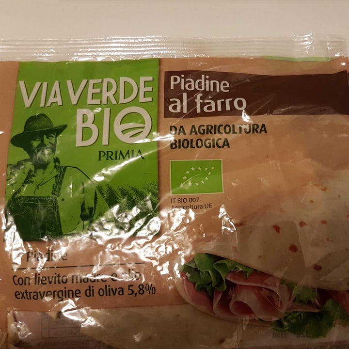 photo of Via Verde Bio Piadina al farro shared by @lale777 on  19 Sep 2022 - review