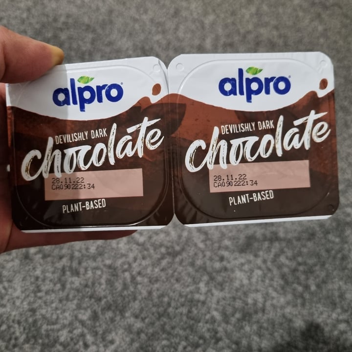 photo of Alpro Chocolate plant based dessert shared by @ricsantin on  29 May 2022 - review