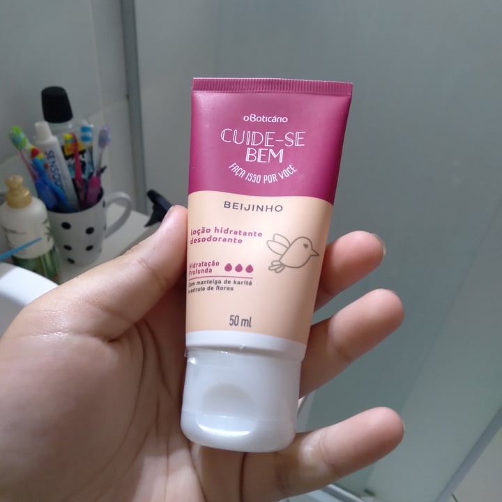 review photo of O Boticário Hidratante beijinho Kiss shared by @bellevegan on 20 Feb 2022 - review