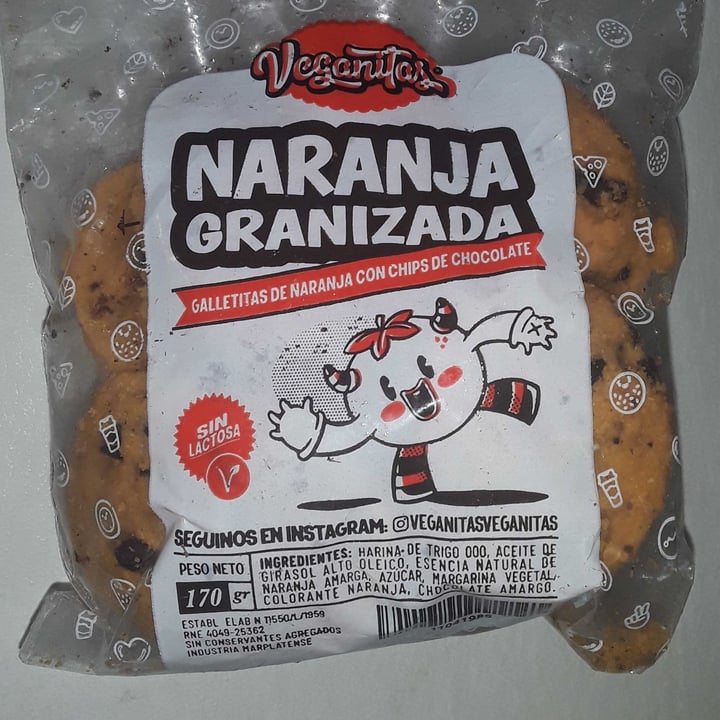 photo of Veganitas Galletitas De Naranja Granizada shared by @kumentun on  05 Jul 2021 - review