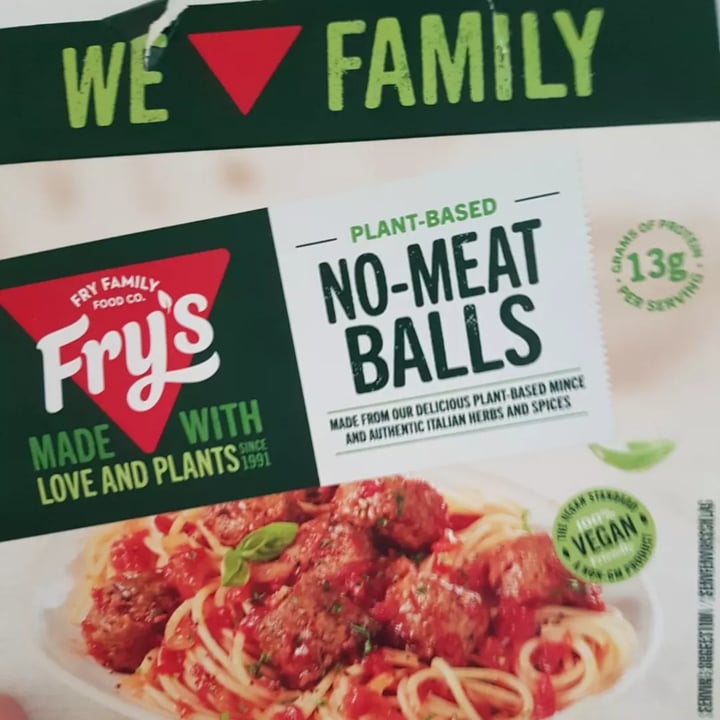 review photo of Fry's Family Food No-meat Balls shared by @jtbosman10 on 24 Apr 2022 - review