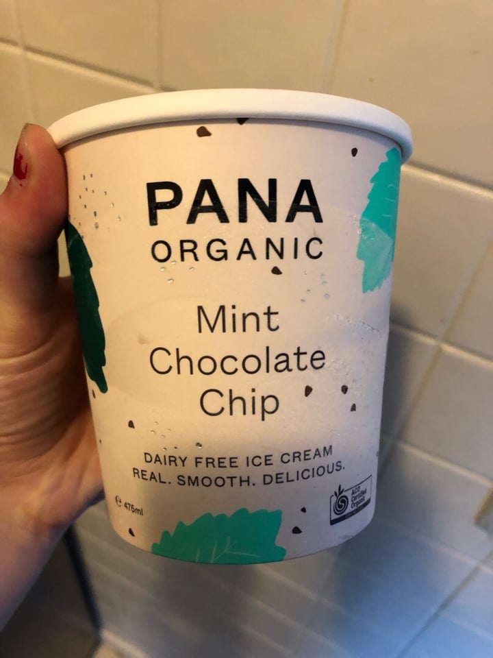 photo of Pana Organic Mint Chocolate Chip Ice Cream shared by @ceechristo on  04 Sep 2019 - review