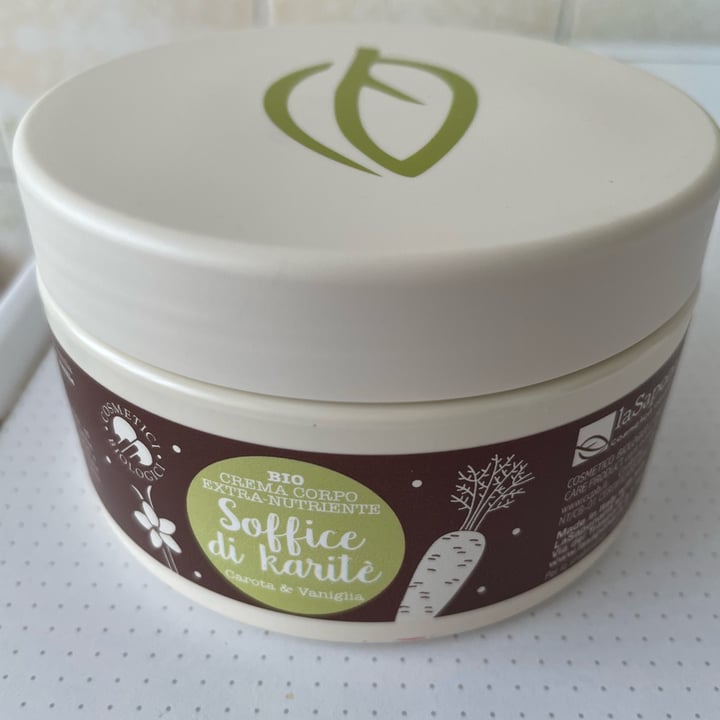review photo of La Saponaria Crema corpo nutriente - Soffice di Karité (Radici) shared by @marialuisa1991 on 29 Jun 2022 - review