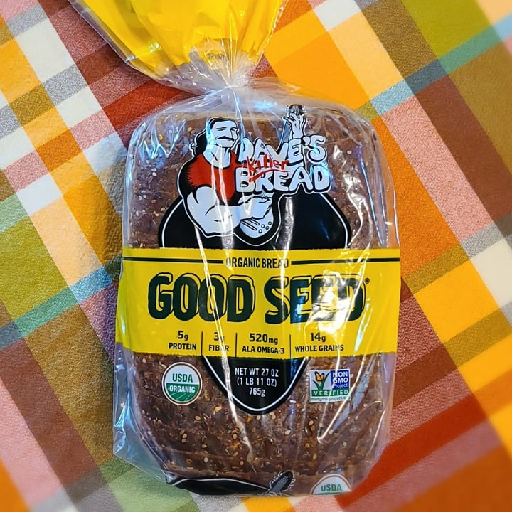photo of Dave's Killer Bread Thin-Sliced Good Seed shared by @agreene428 on  22 Apr 2020 - review