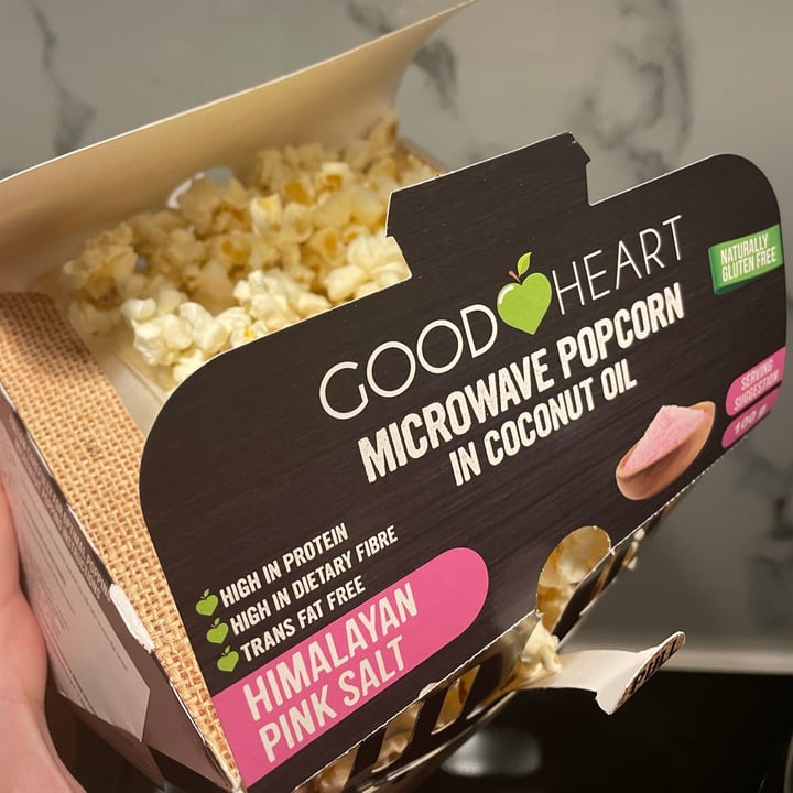photo of Good Heart Popcorn in coconut oil shared by @mustbemia on  19 Oct 2021 - review