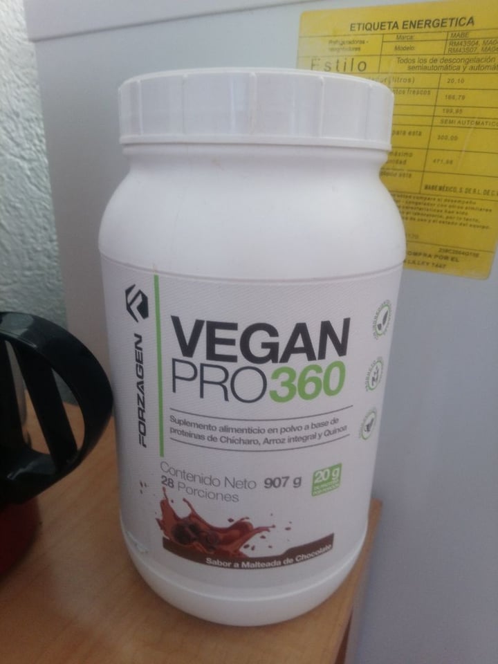 photo of Forzagen VeganPro 360 shared by @llinas on  26 Mar 2020 - review